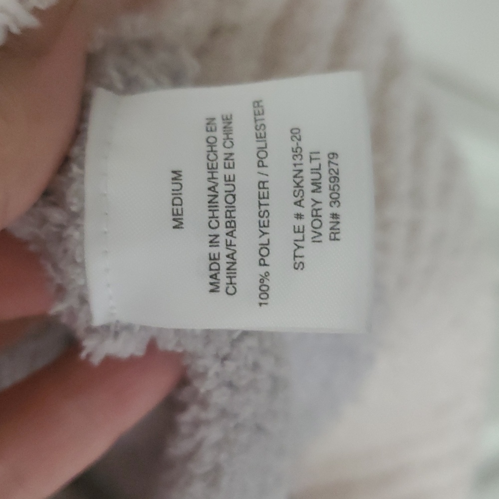 Altar'd State Pink Gray Colorblock Women's Sweater Size M - Picture 5 of 9